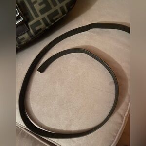 35” Dark Brown Leather 3/4 replacement strap
